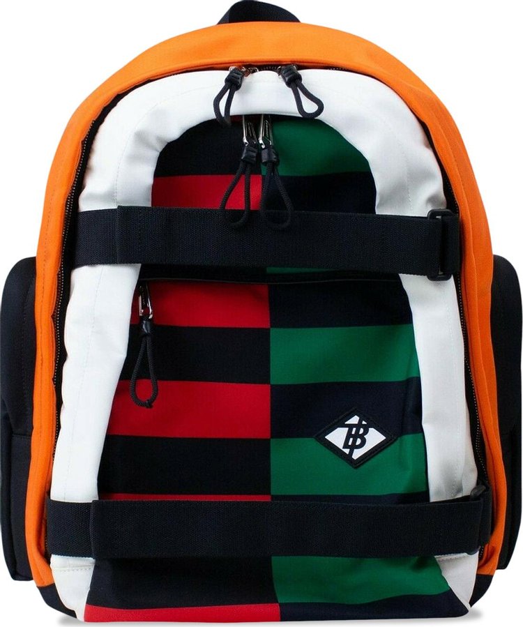 Burberry Color Block Backpack 'Red/Multicolor'