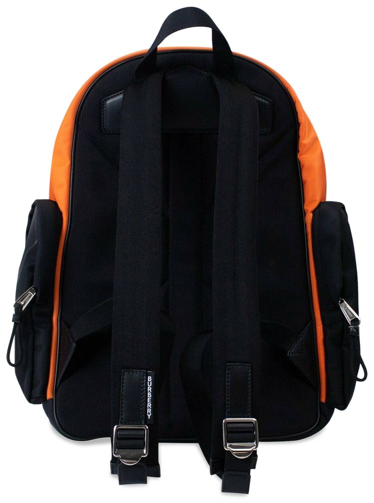 Burberry Color Block Backpack RedMulticolor