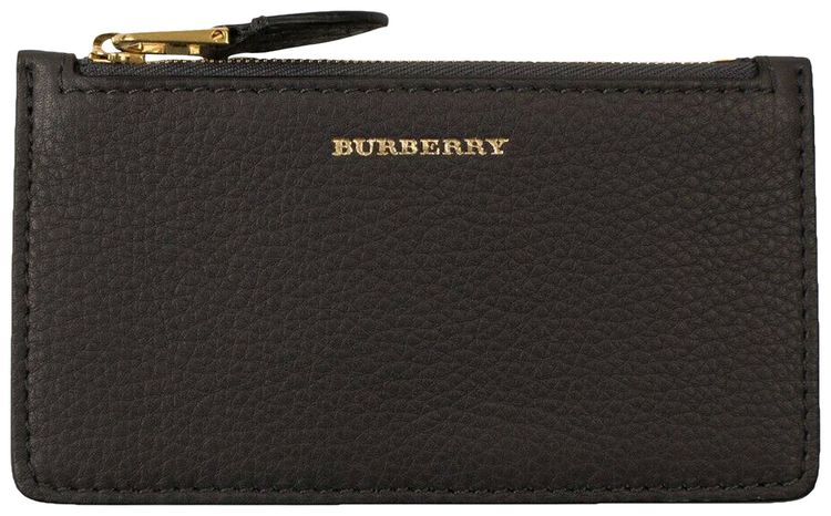 Burberry Leather Card Case Black