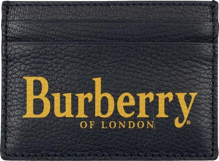 BURBERRY Colour block check zip card case