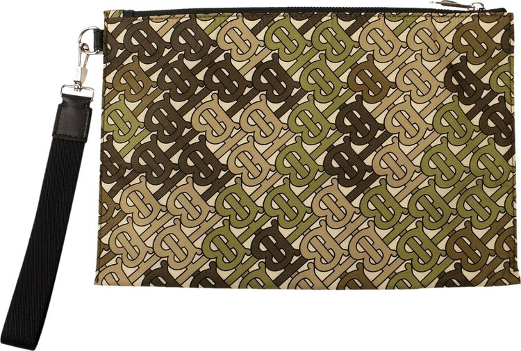 Burberry Print Pouch 'Green'