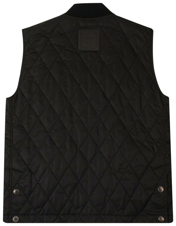 Burberry Quilted Puffer Jacket Black