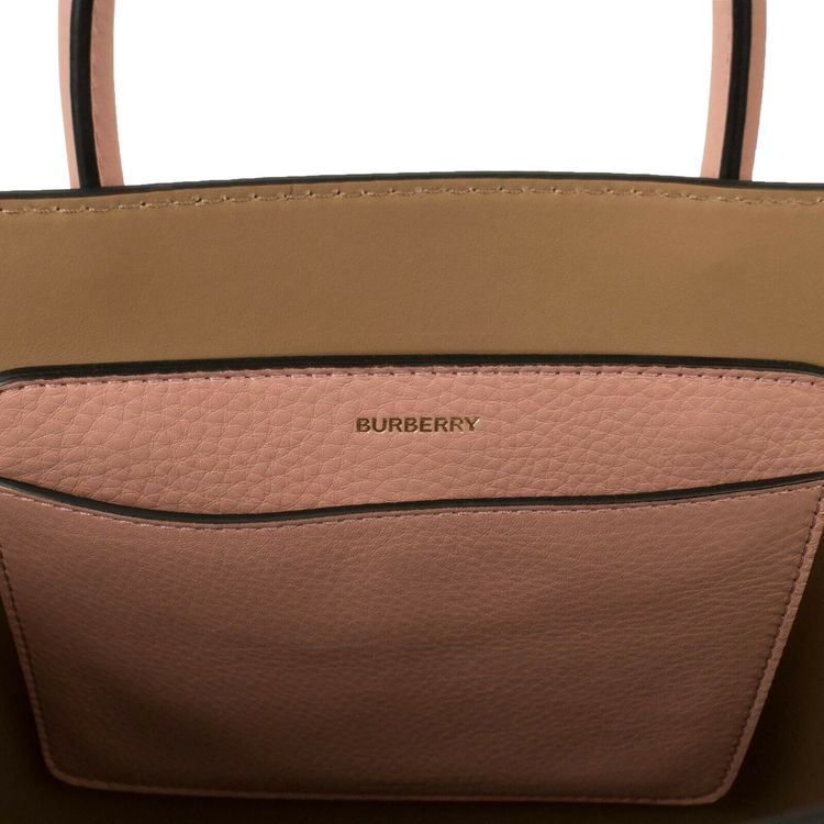 Burberry Top Handle Bag Pink