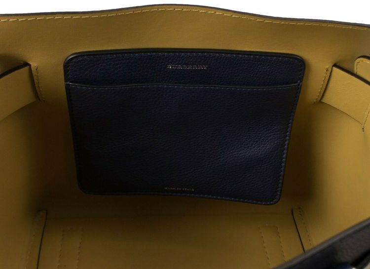 Burberry Small Leather Belt Bag Blue