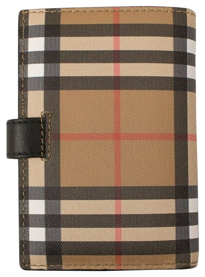 Burberry Vintage Check Wallet BlackTan