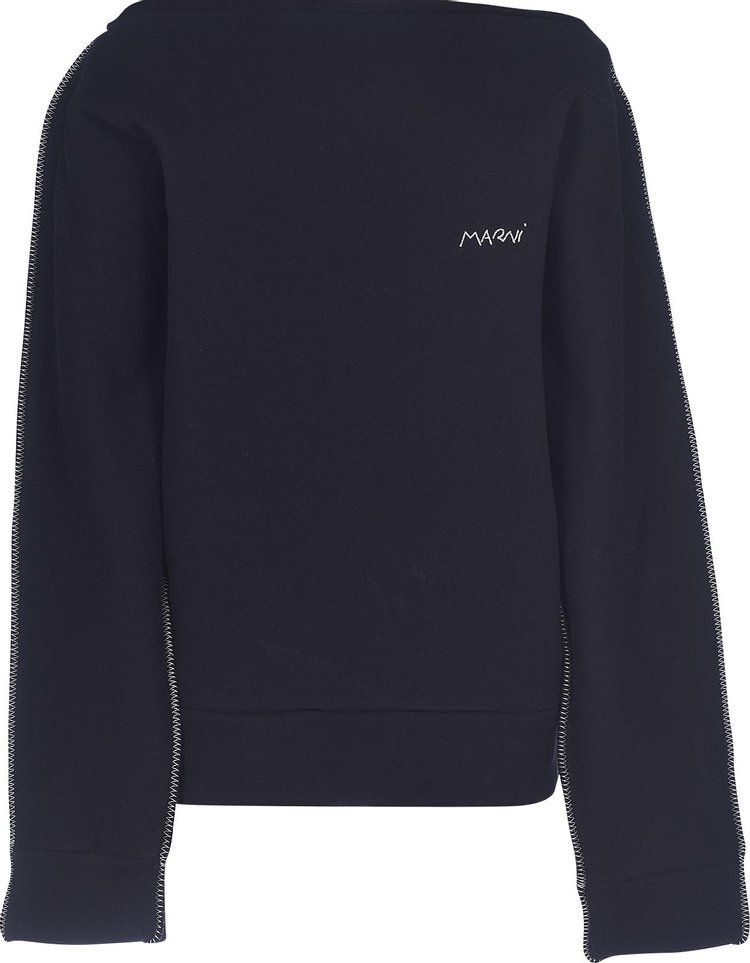 Marni Sweatshirt 'Black' | GOAT