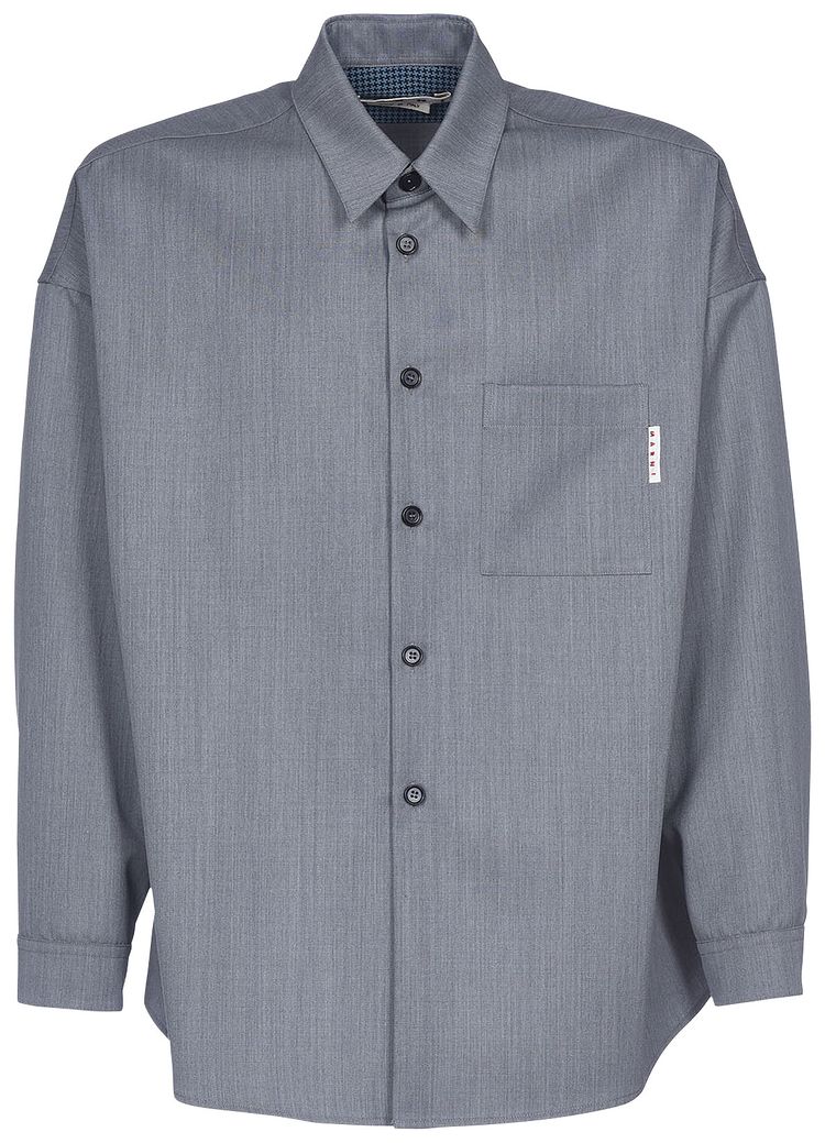 Marni Long Sleeve Shirt Silver