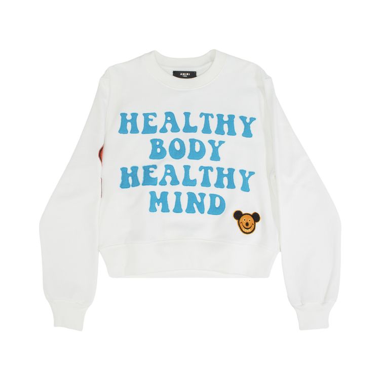 Amiri A Love Movement Healthy Body Crew Snow