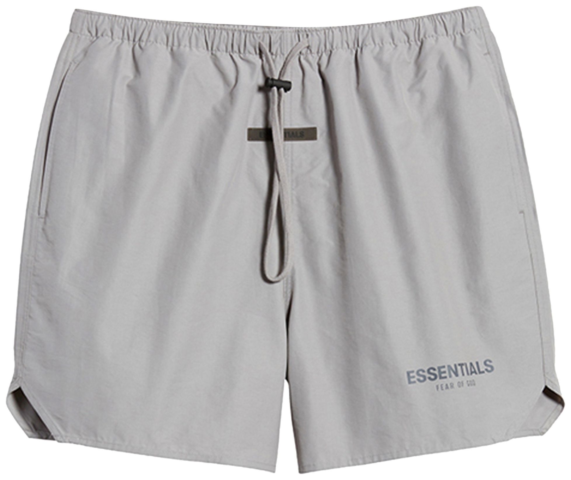 Buy Fear of God Essentials Volley Shorts 'Cement' 160SP212024F GOAT