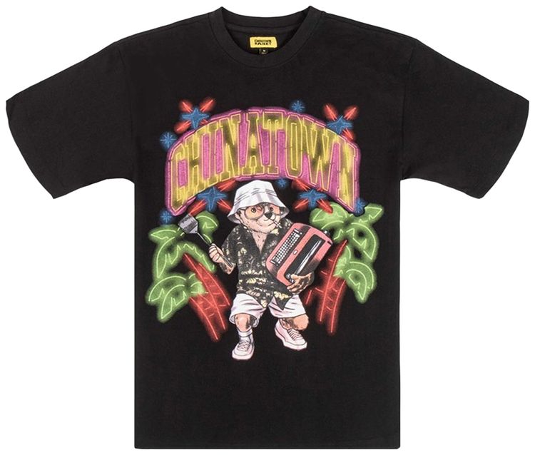 Chinatown Market Cabo Bear Arc T Shirt Black