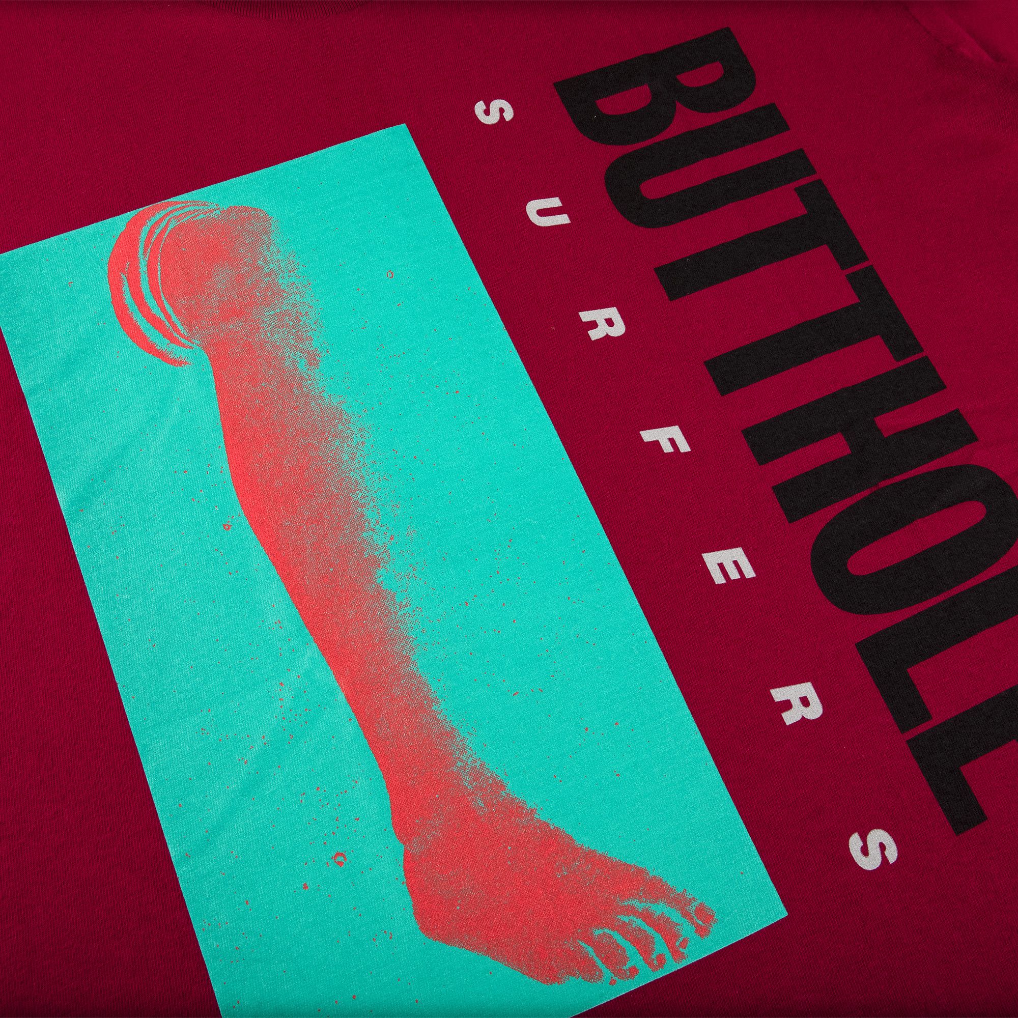 Buy Supreme x Butthole Surfers Leg Tee 'Dark Magenta