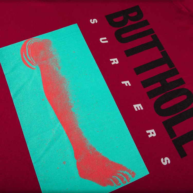 Supreme x Butthole Surfers Leg Tee Dark Magenta