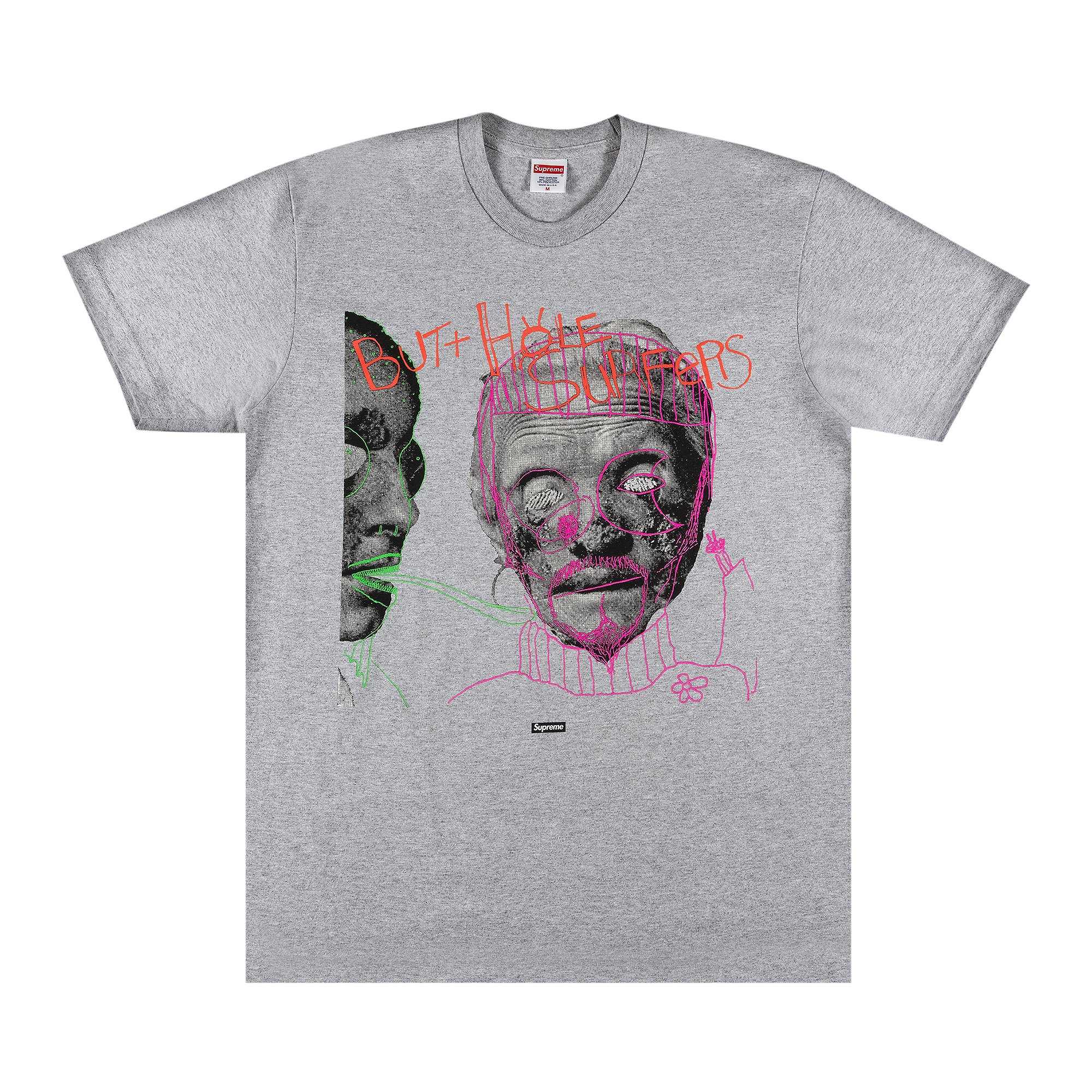 Supreme x Butthole Surfers Psychic Tee 'Heather Grey'
