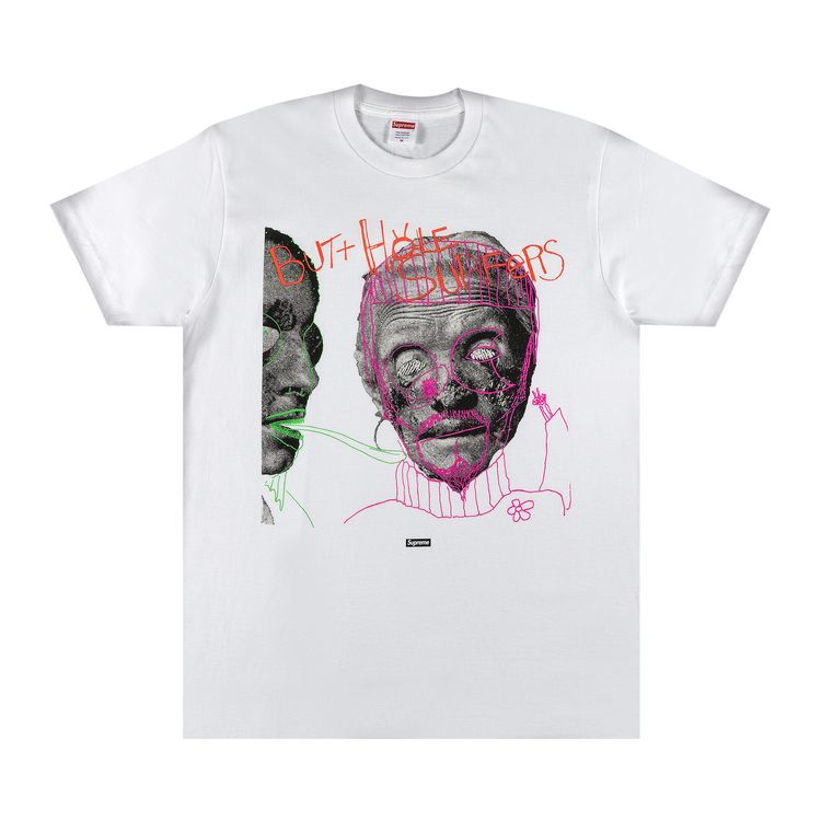 Supreme x Butthole Surfers Psychic Tee White