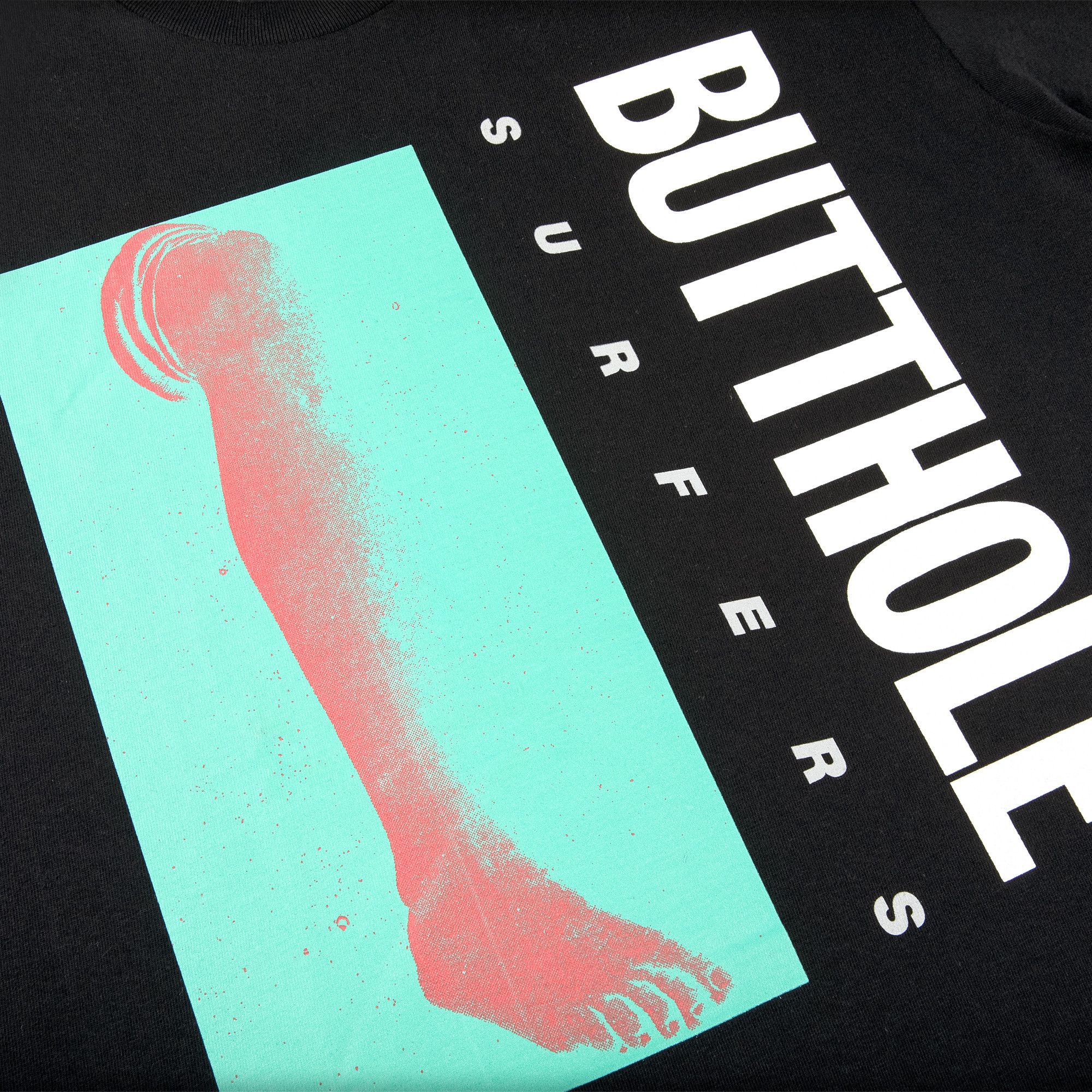Buy Supreme x Butthole Surfers Leg Tee 'Black' - SS21T58