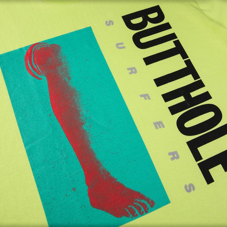 Supreme x Butthole Surfers Leg Tee Neon Green