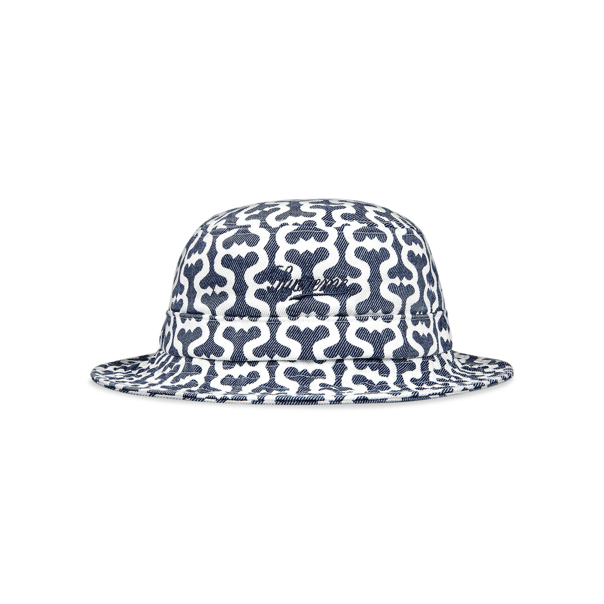 高速配送 Twill Supreme Buy Crusher NAVY SS21H12 - Monogram' 'Navy ニット帽/ビーニー