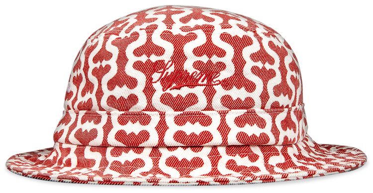 Supreme Twill Crusher Red Monogram