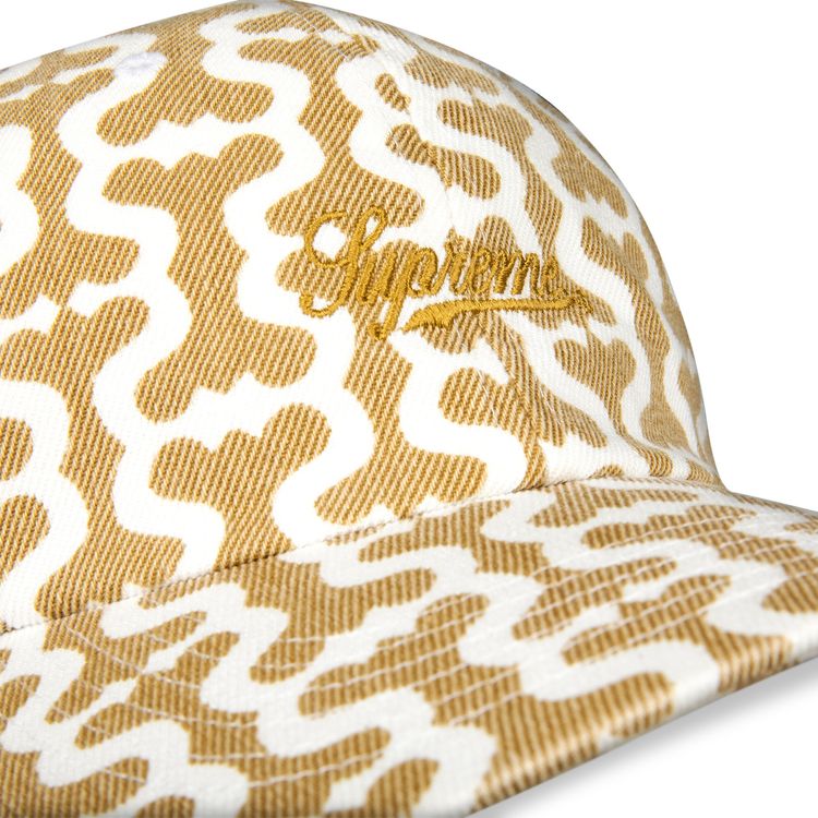 Supreme Monogram S Logo 6 Panel Tan