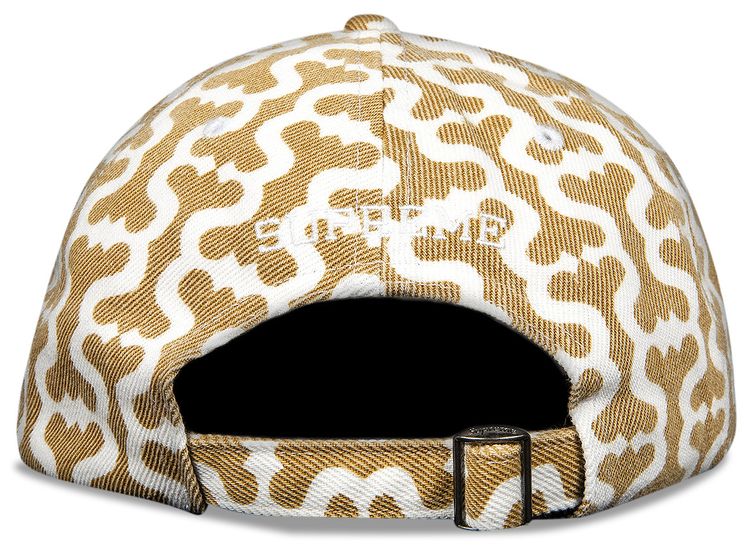 Supreme Monogram S Logo 6 Panel Tan