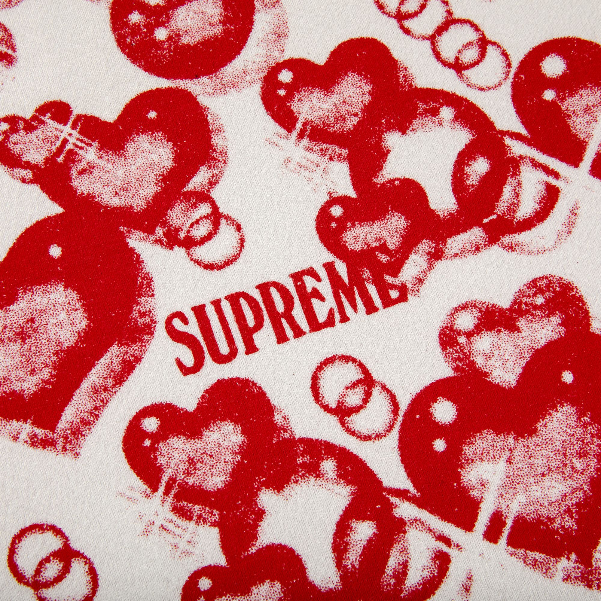 Buy Supreme Hearts Short-Sleeve Top 'White' - SS21KN31 WHITE