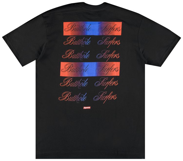 Supreme x Butthole Surfers Tee Black