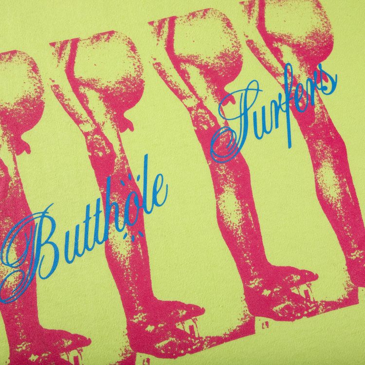 Supreme x Butthole Surfers Tee Neon Green