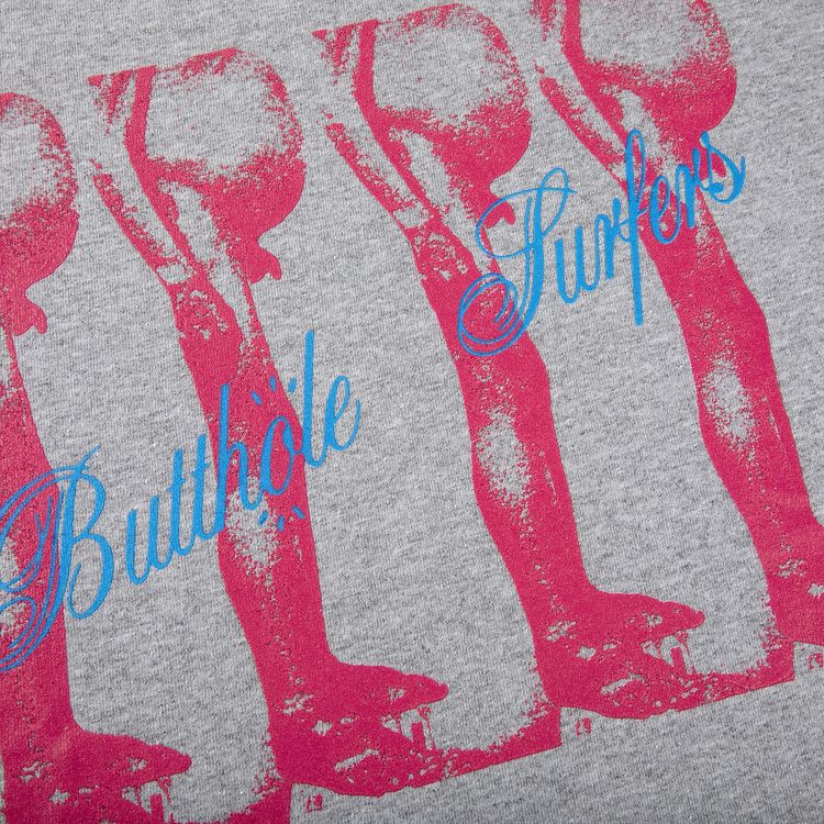 Supreme x Butthole Surfers Tee Heather Grey