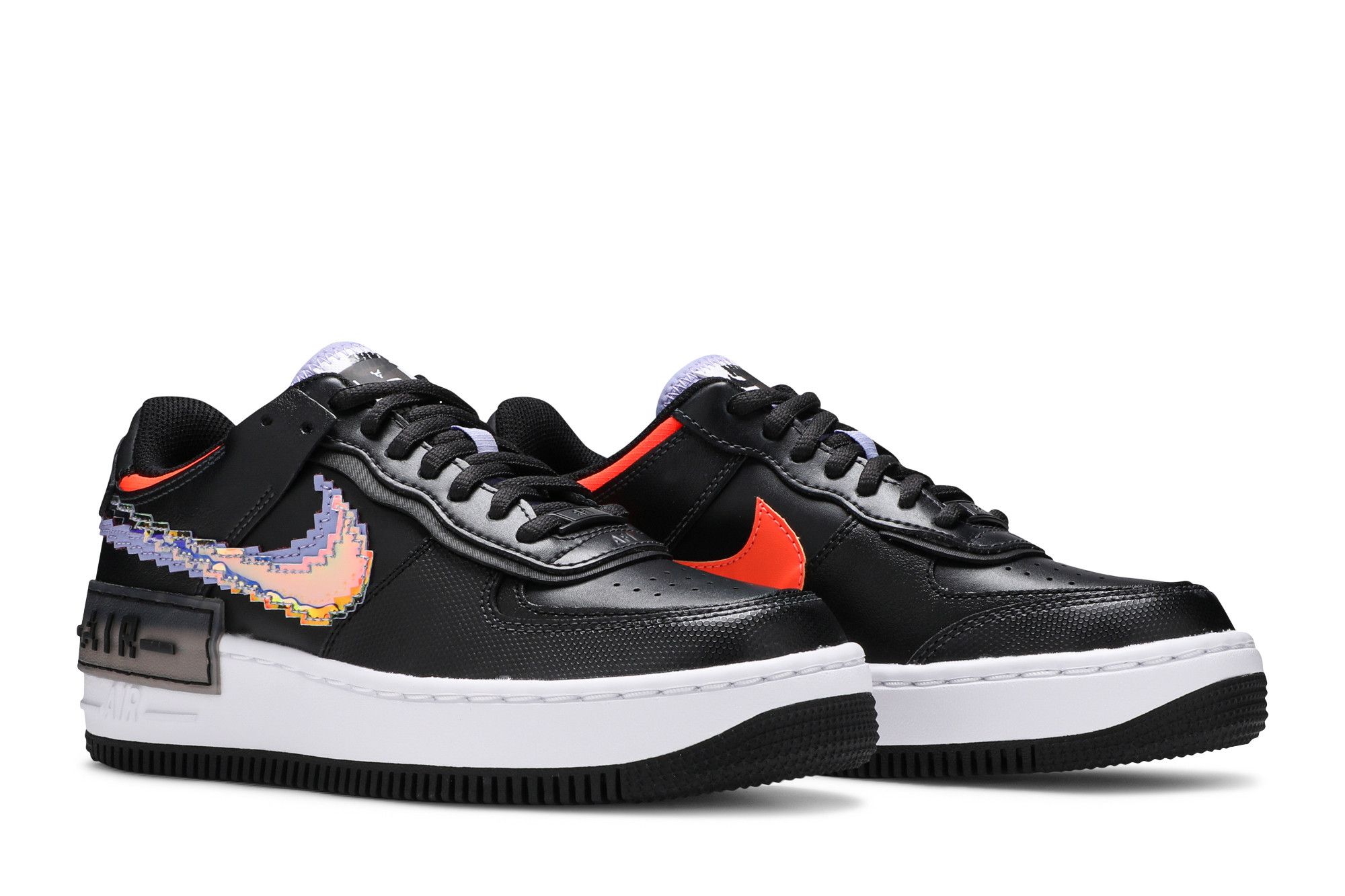 Buy Wmns Air Force 1 Shadow SE 'Pixel Swoosh - Off Noir