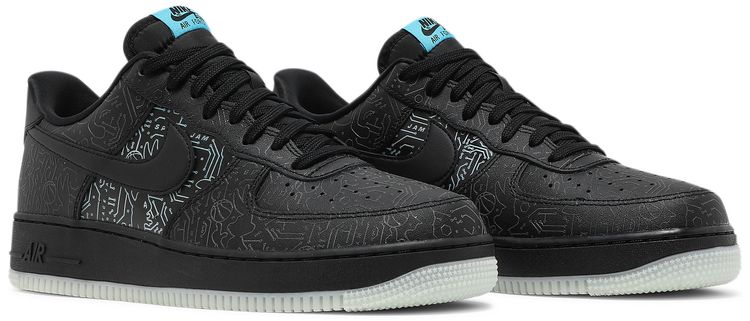 Space Jam x Air Force 1 07 Computer Chip