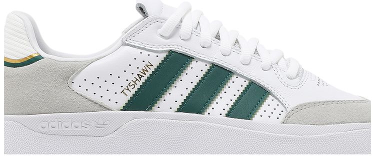 Adidas Tyshawn Low White Collegiate Green