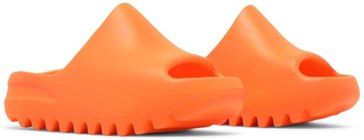 Yeezy Slides Kids Enflame Orange