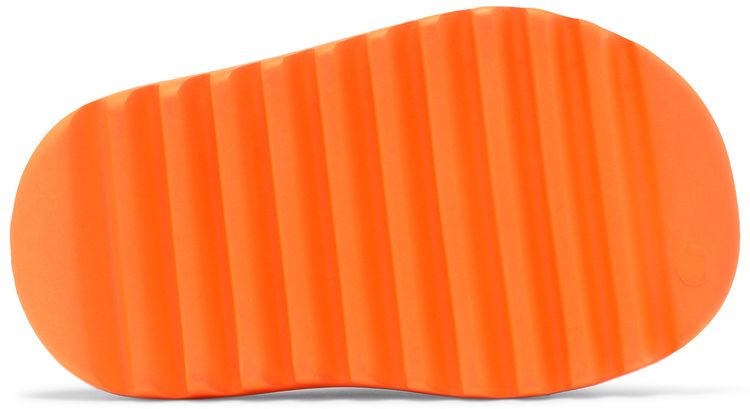 Yeezy Slides Kids Enflame Orange