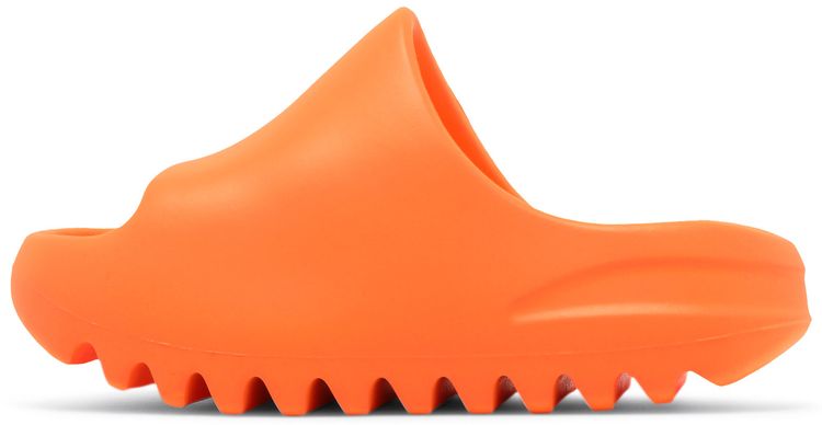 Yeezy Slides Kids Enflame Orange