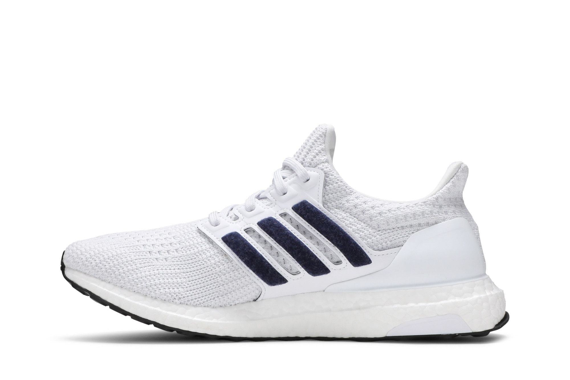 Ultra boost white collegiate navy hot sale