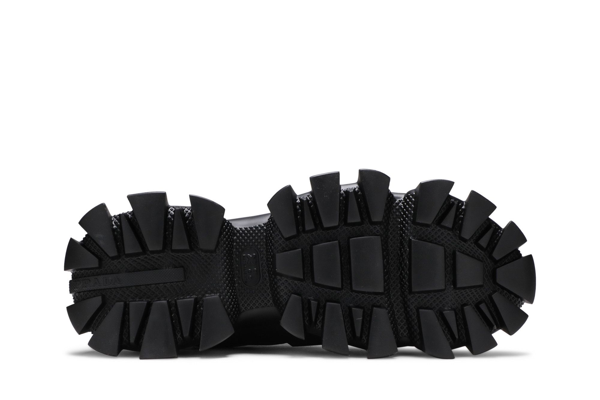 Size 9.0 Prada Cloudbust Thunder Knit 'Black Red'