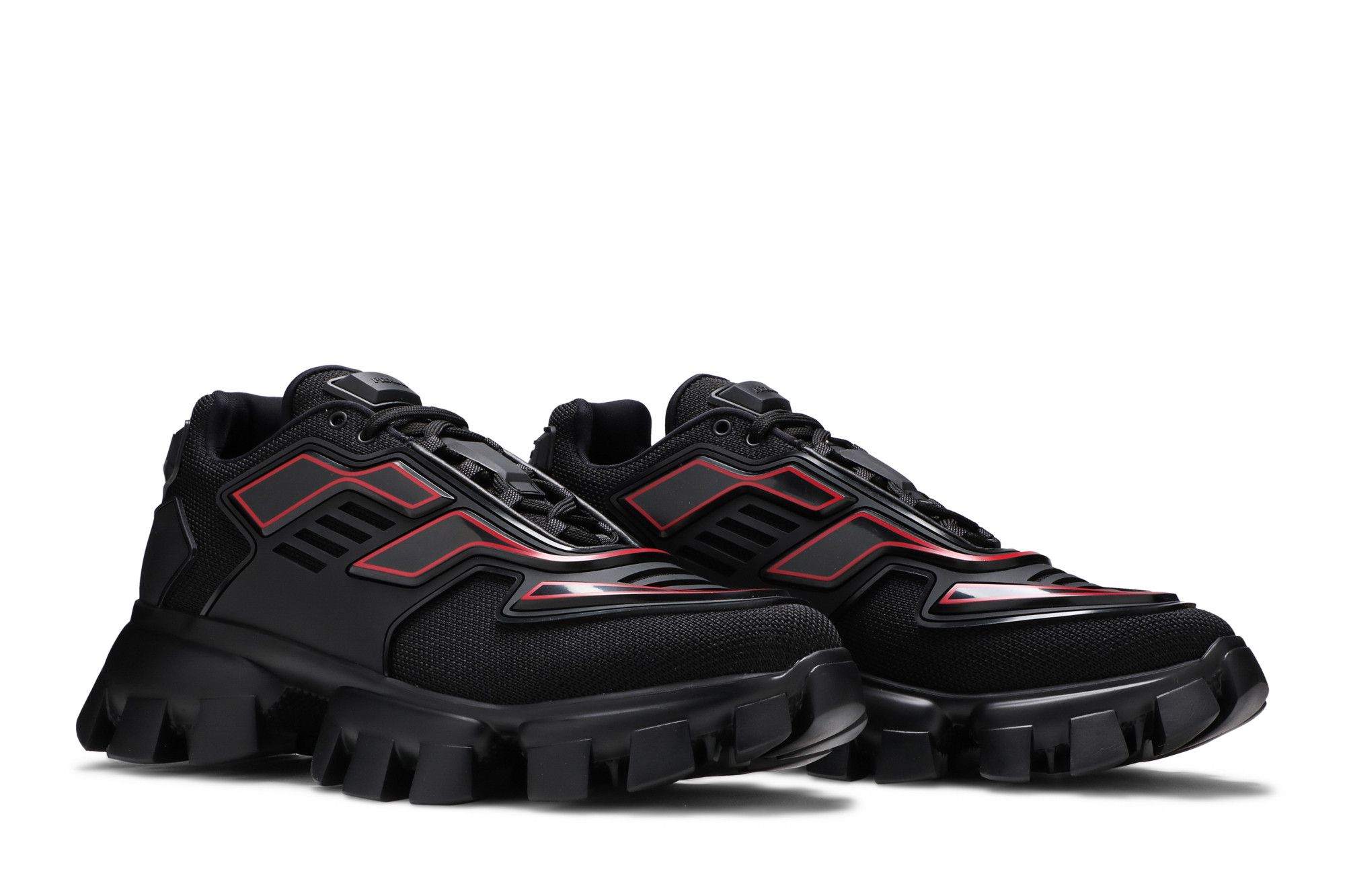 中古・古着通販】PRADA (プラダ) ハイネックリブニット ブラック