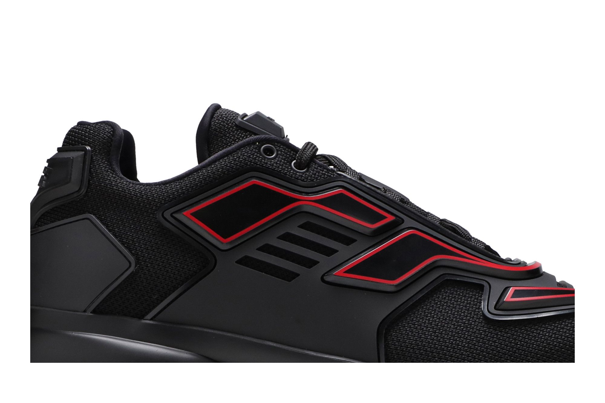 Buy Prada Cloudbust Thunder Knit Black Red 2EG293 3LGN F0002 GOAT UK