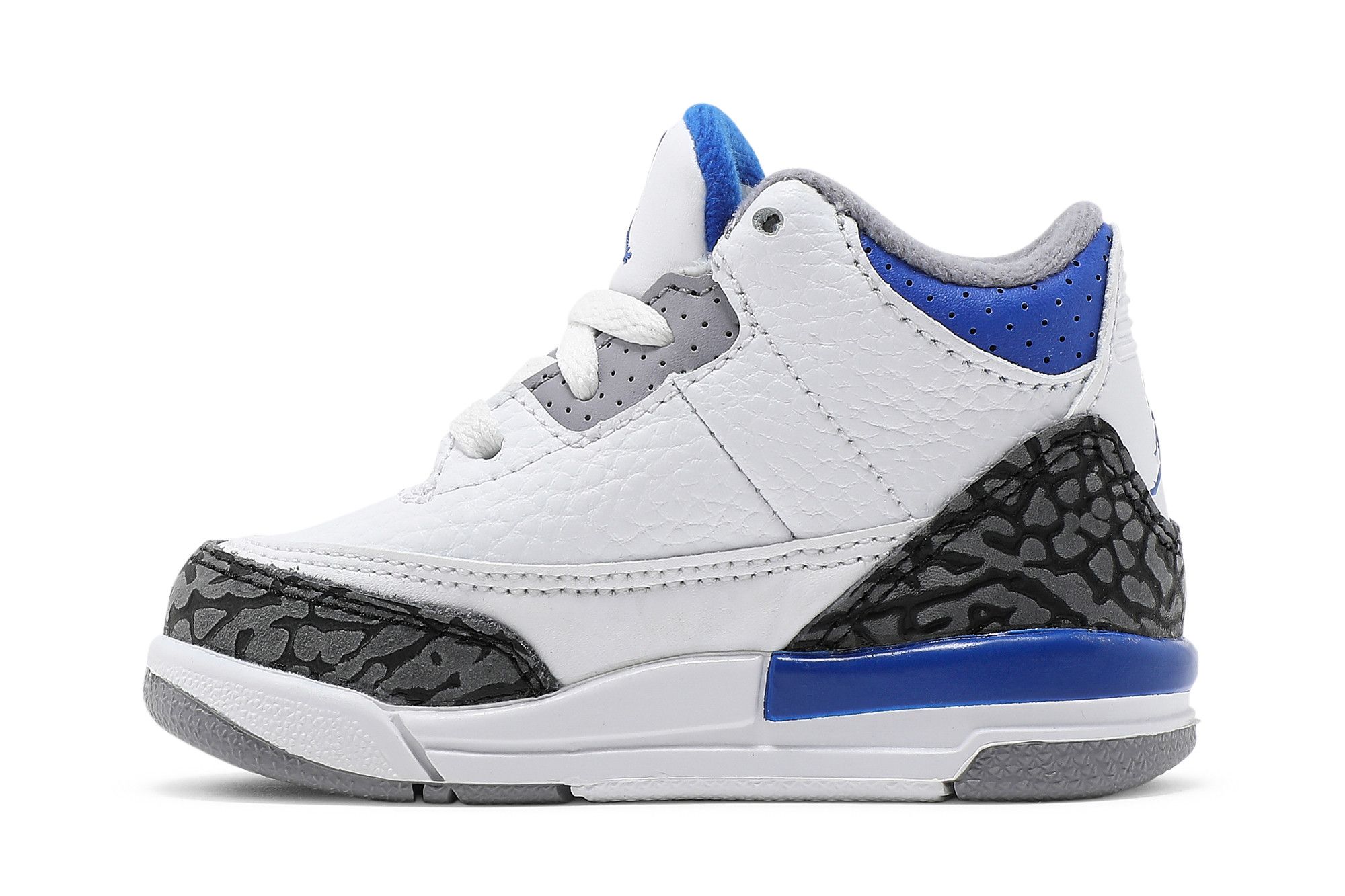 Black and blue toddler jordans top