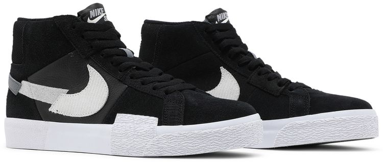 Nike Zoom Blazer Mid Premium SB Mosaic Pack   Black Wolf Grey