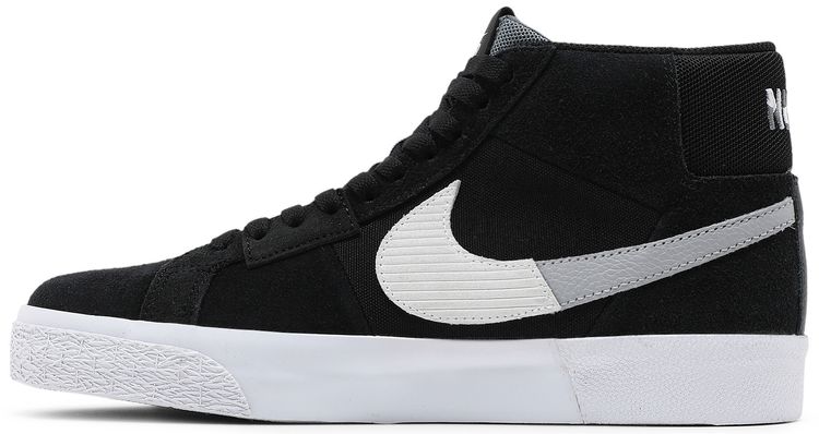 Nike Zoom Blazer Mid Premium SB Mosaic Pack   Black Wolf Grey