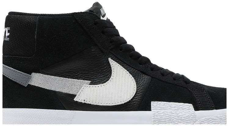 Nike Zoom Blazer Mid Premium SB Mosaic Pack   Black Wolf Grey