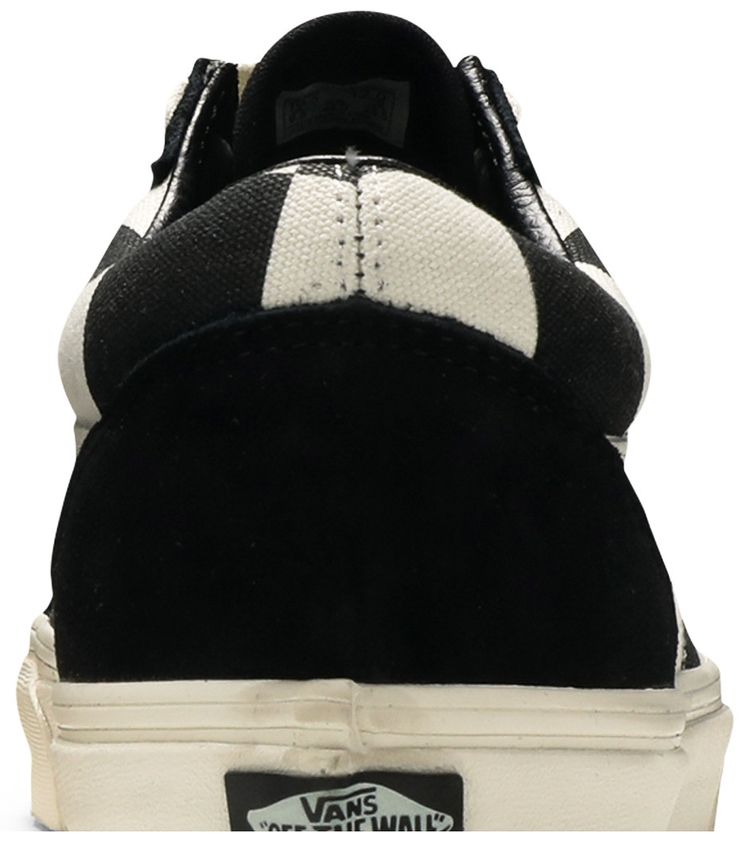 Vans Old Skool Oversize Checkerboard   Black White