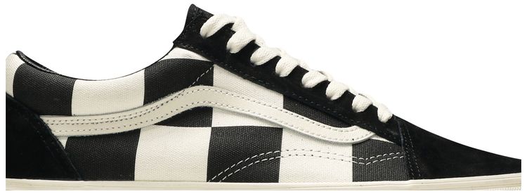 Vans Old Skool Oversize Checkerboard   Black White