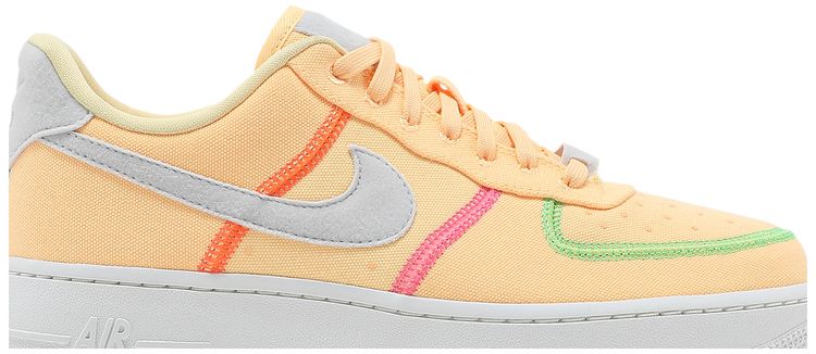 Nike Wmns Air Force 1 07 Low LX Stitched Canvas Melon Tint