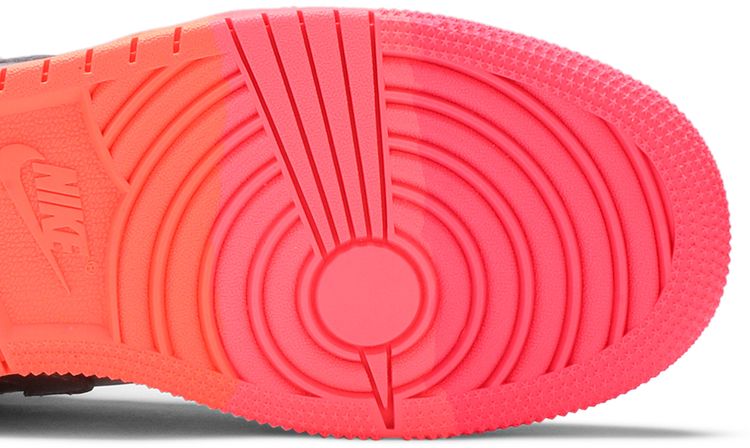 Air Jordan 1 Mid GS Metallic Silver Pink Crimson