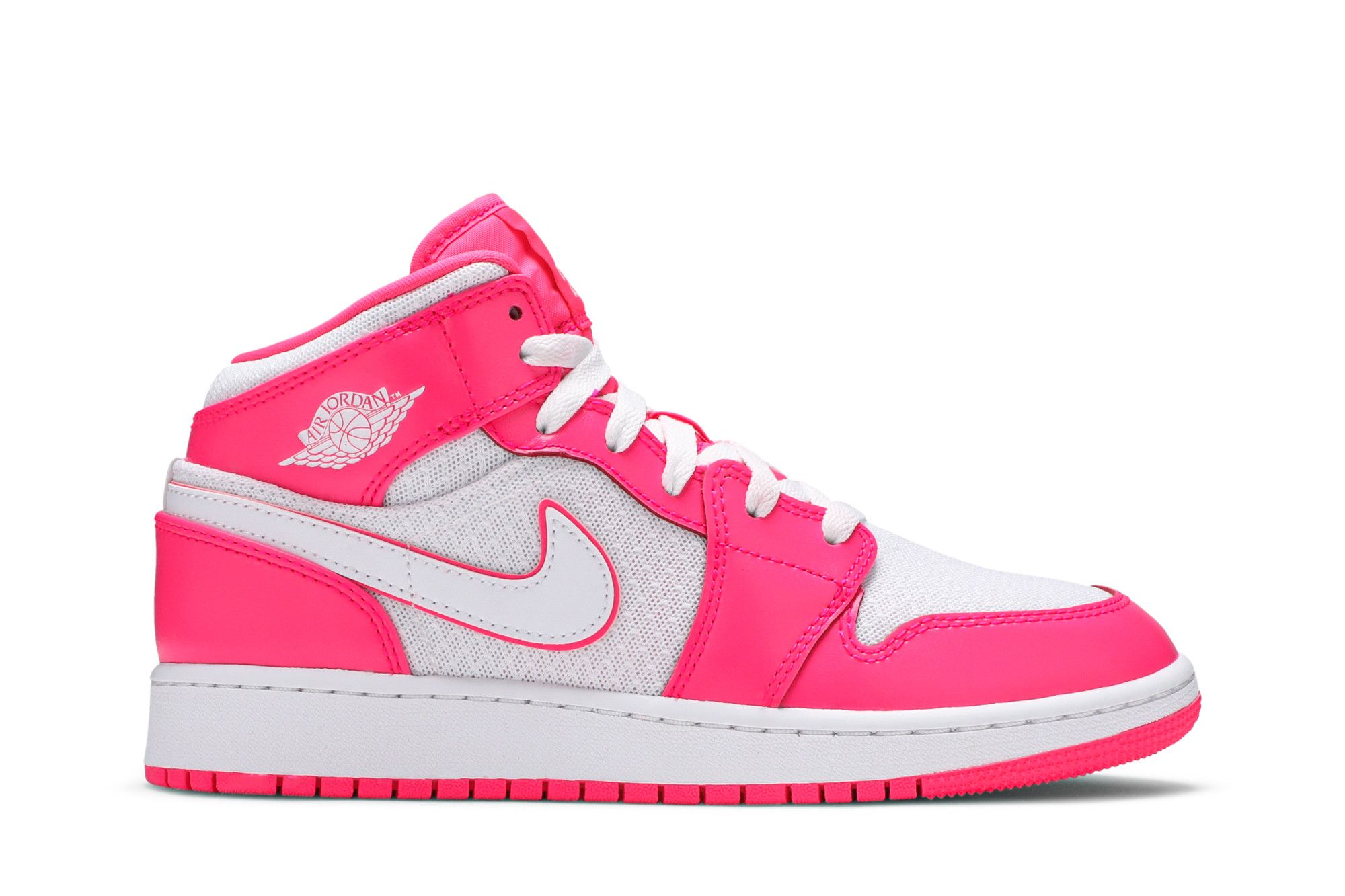 all pink jordan 1 mid