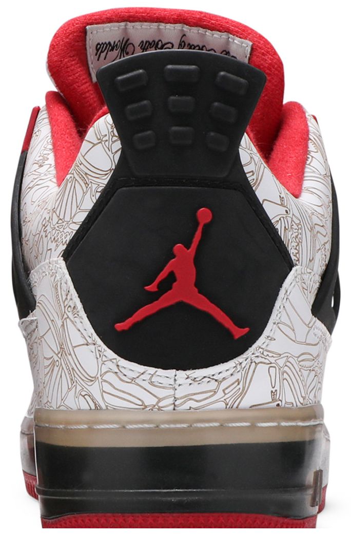 Air Jordan Fusion 4 Premier White Laser