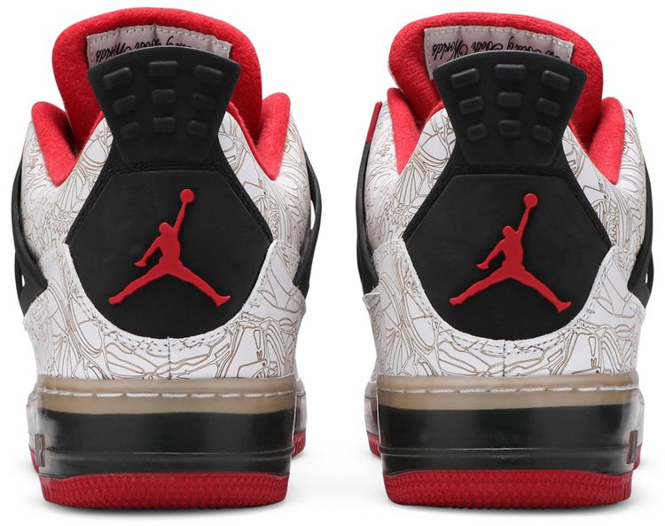 Air Jordan Fusion 4 Premier White Laser