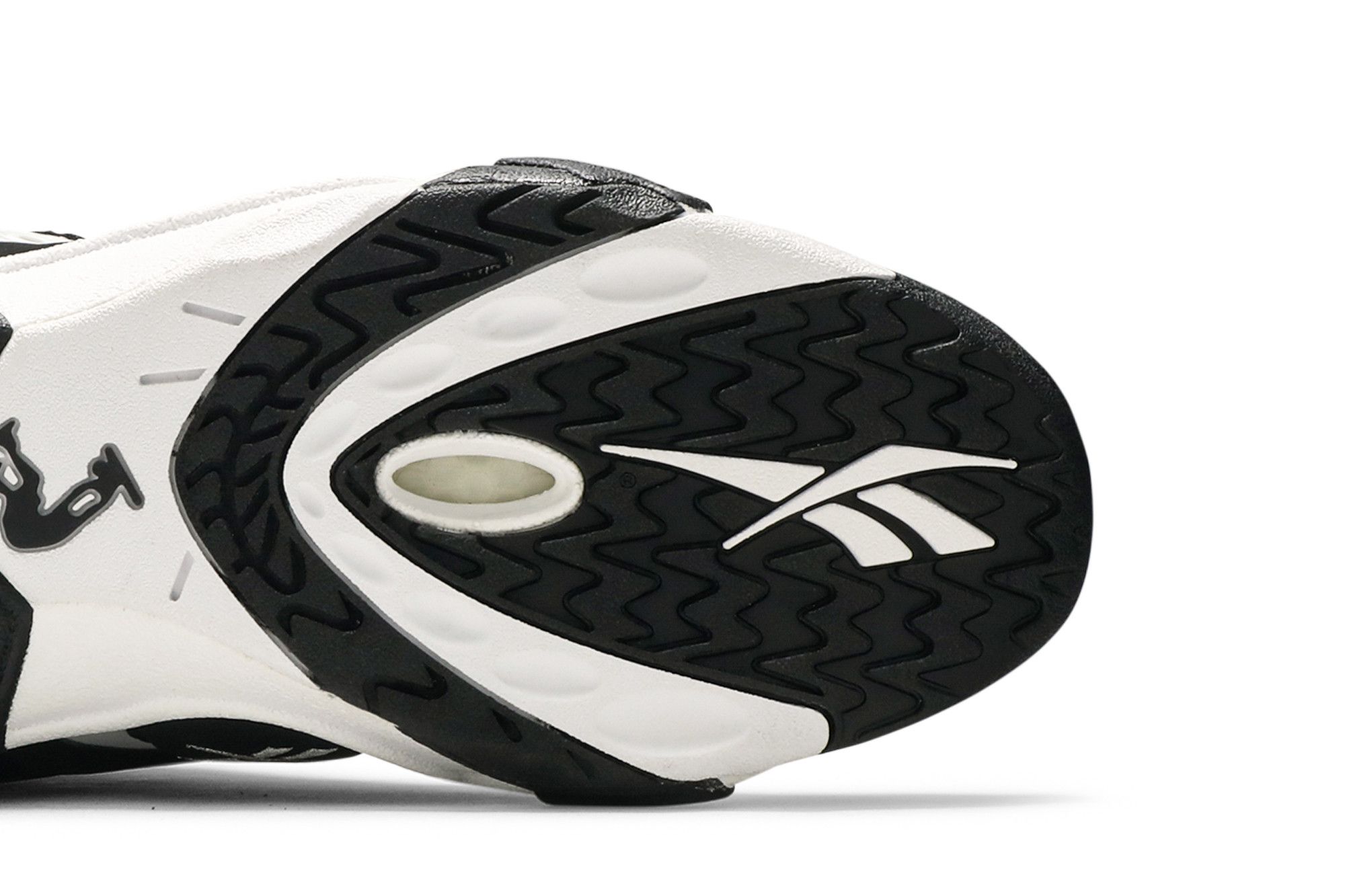 Reebok zebra basketball shoes top